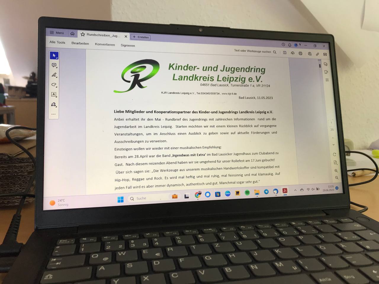 Rundschreiben Juni 2023