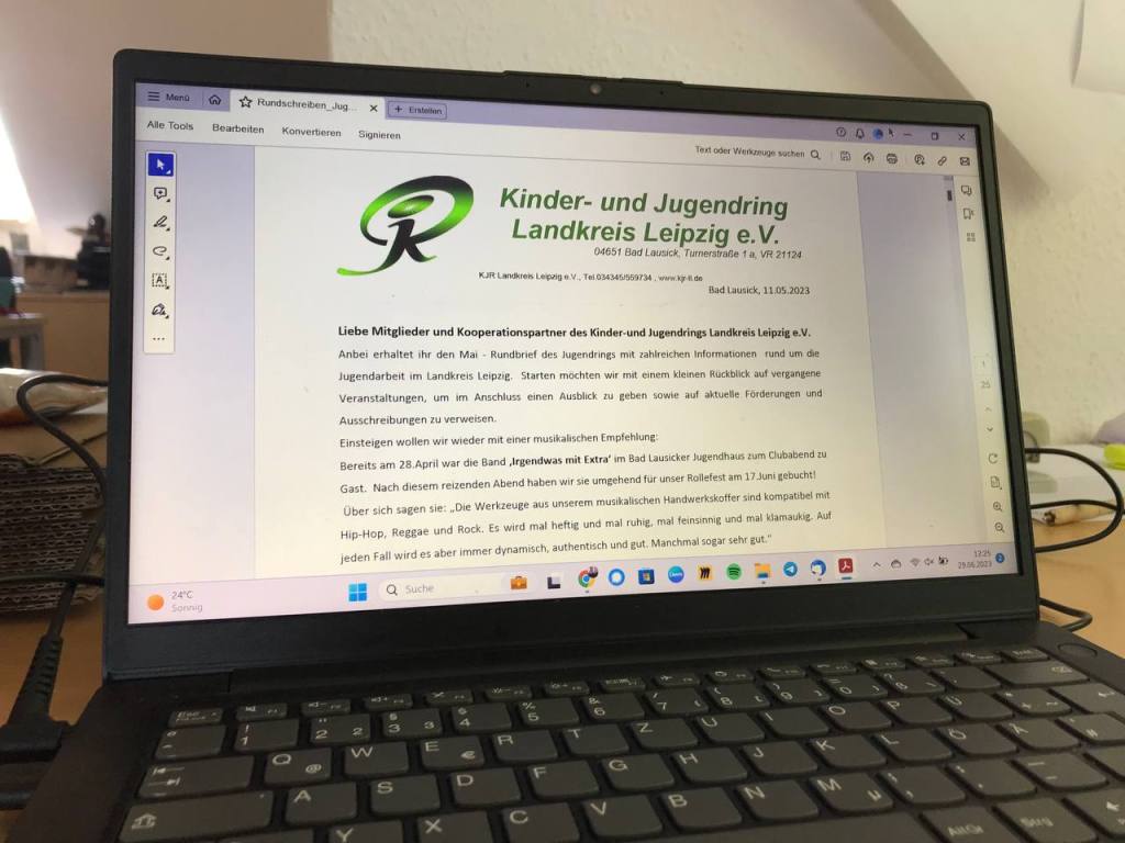 Rundschreiben Juni 2023